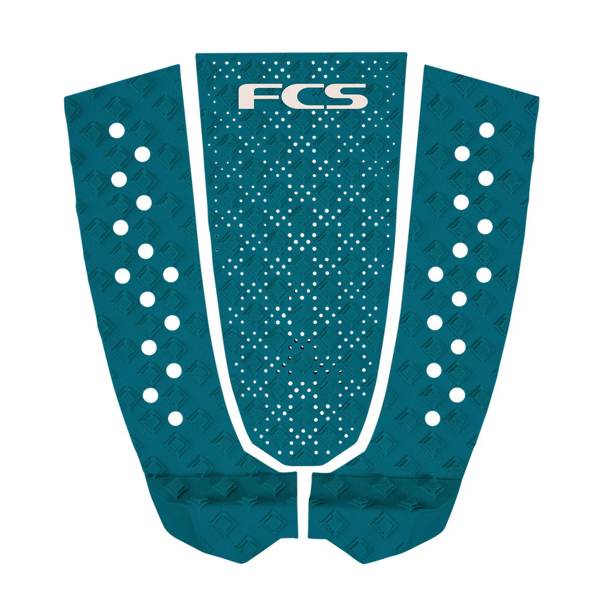 FCS II T3 Eco Blend Traction pad Squash Tail - Blue