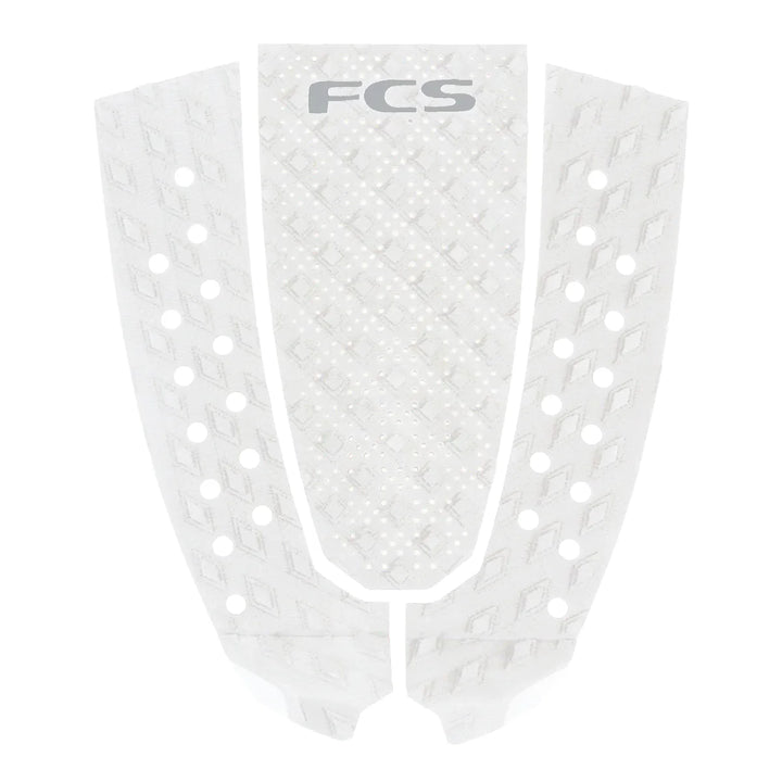 FCS II T3 Eco Blend Traction pad PIN TAIL - White