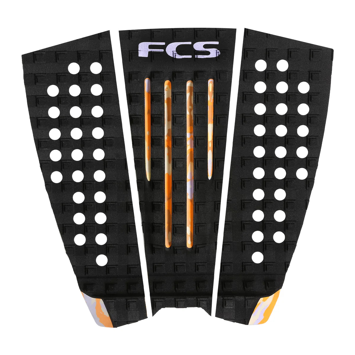 FCS II Julian Wilson Traction pad - Black Orange Camo