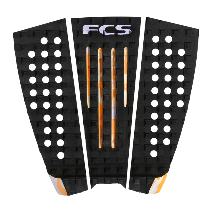 FCS II Julian Wilson Traction pad - Black Orange Camo