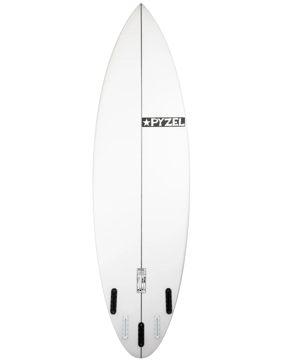 Pyzel Ghost Surfboard 6'3"  FCS2 - White