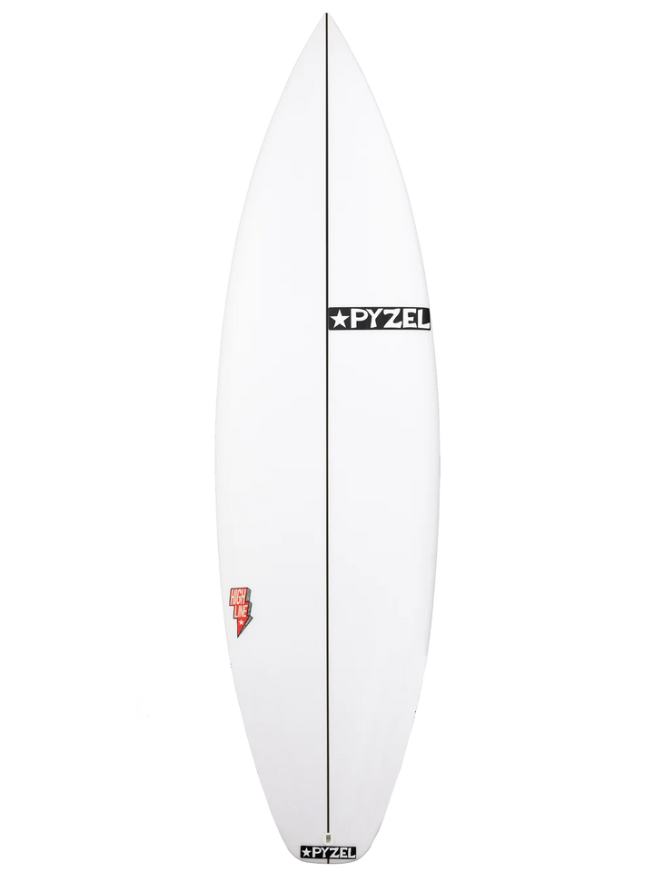 Pyzel Highline Surfboard 6'2"  FCS2 - White