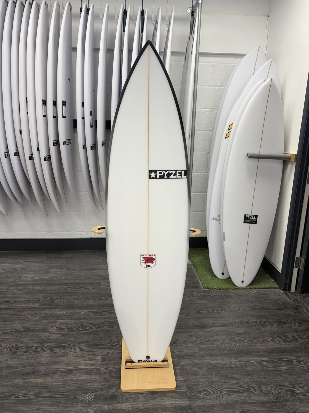 Pyzel Red Tiger Surfboard 6'0"  FUT