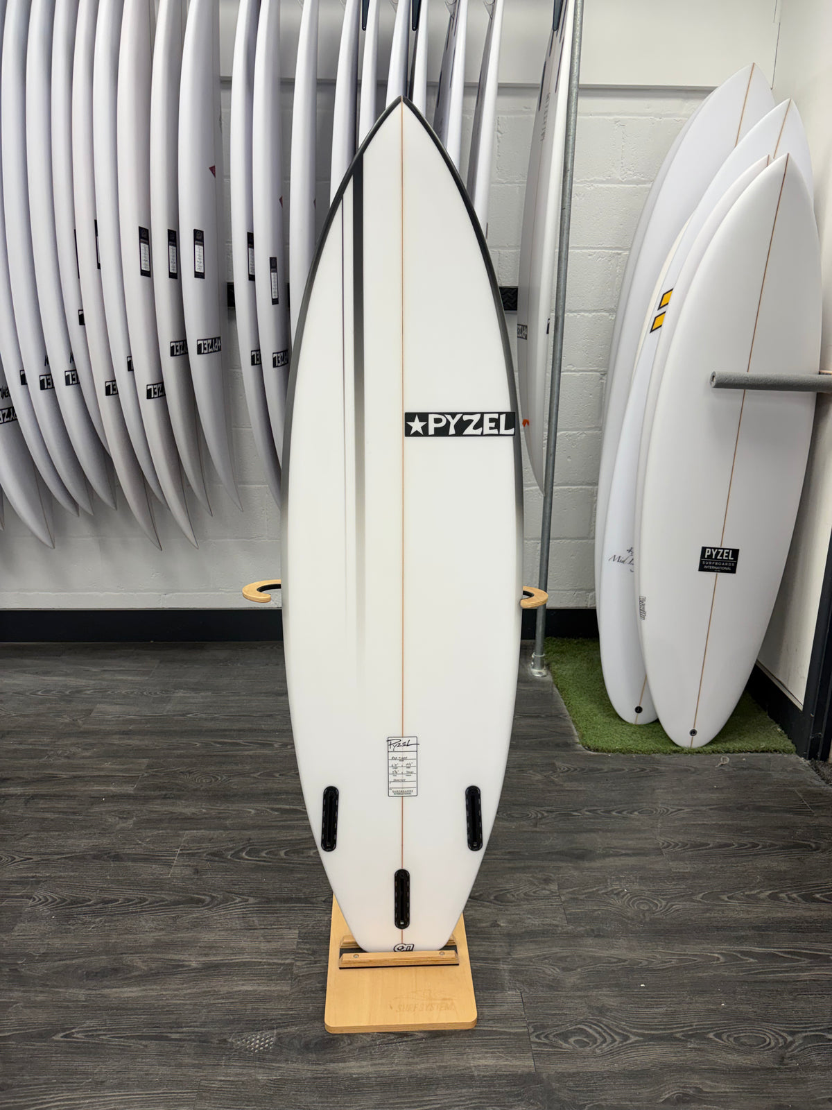 Pyzel Red Tiger Surfboard 6'0"  FUT