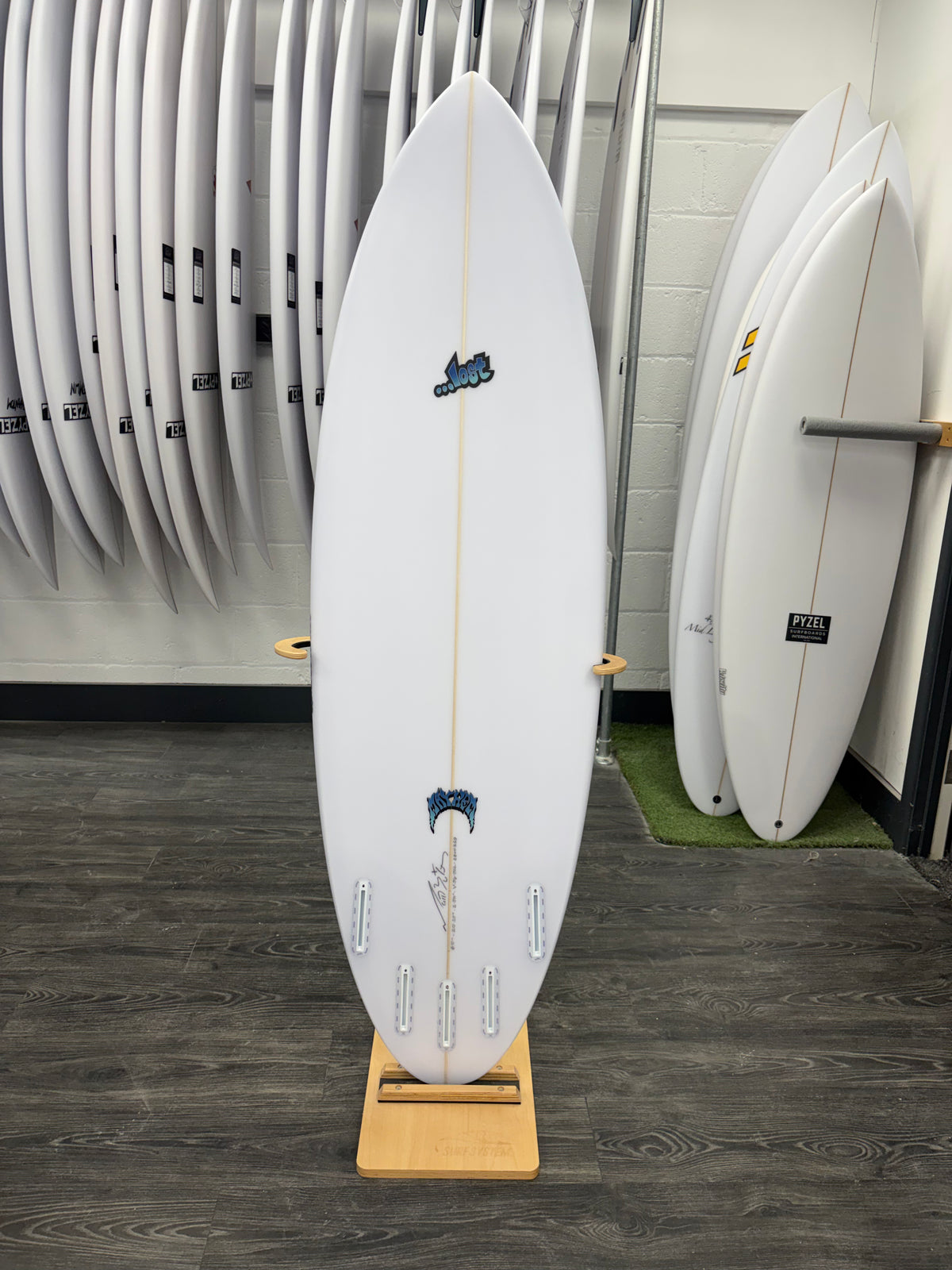 Lost Surfboards Quiver Killer 25'  6'0" FCS2