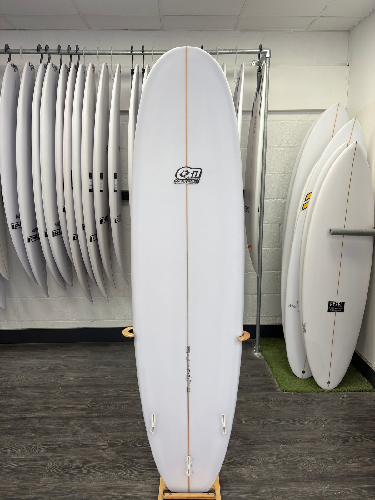 Ocean Magic OM Mini Mal Surfboard 7'4" FCS