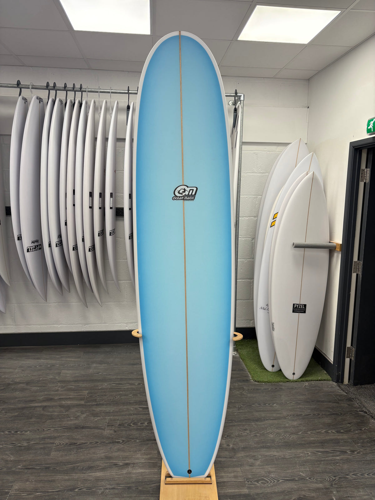 Ocean Magic OM Mini Mal Surfboard 8'0"  FCS