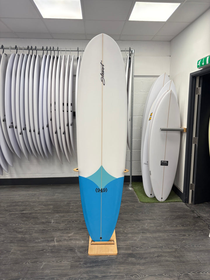 Stewart Surfboards 949 Surfboard  7'6"  FUTURES Shaped By Stewart