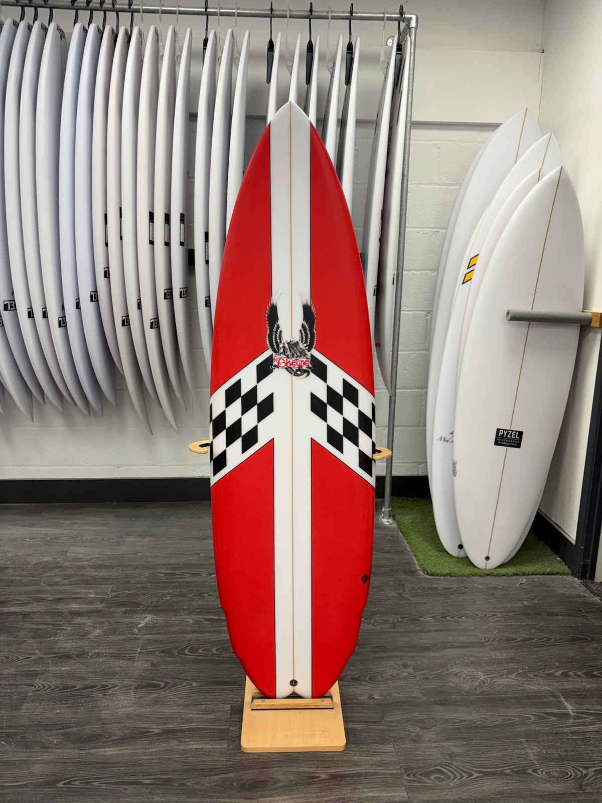 Cheyne Horan Lazor Zap Surfboard 6'0" FUTURES QUAD
