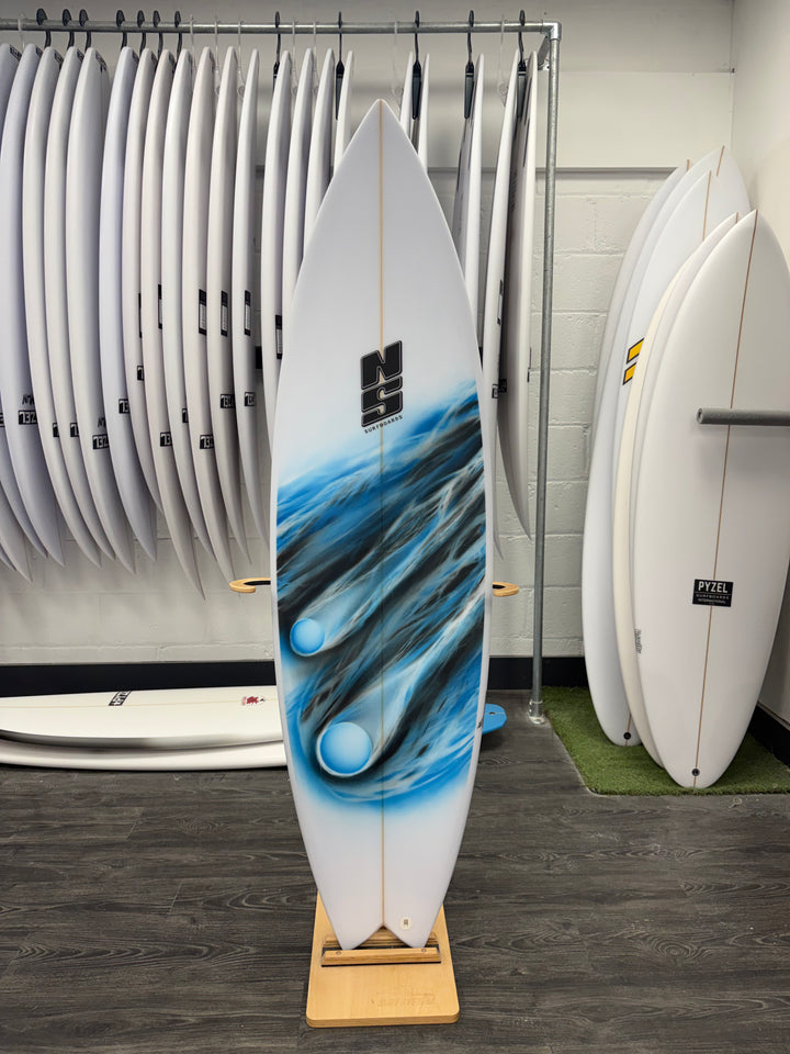NS Surfboards Comet 2.0 Swallow Tail 6'0" FCS2