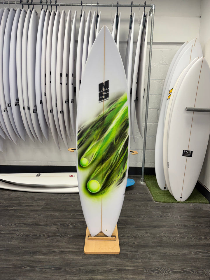 NS Surfboards Comet 2.0 Swallow Tail 6'2" FCS2