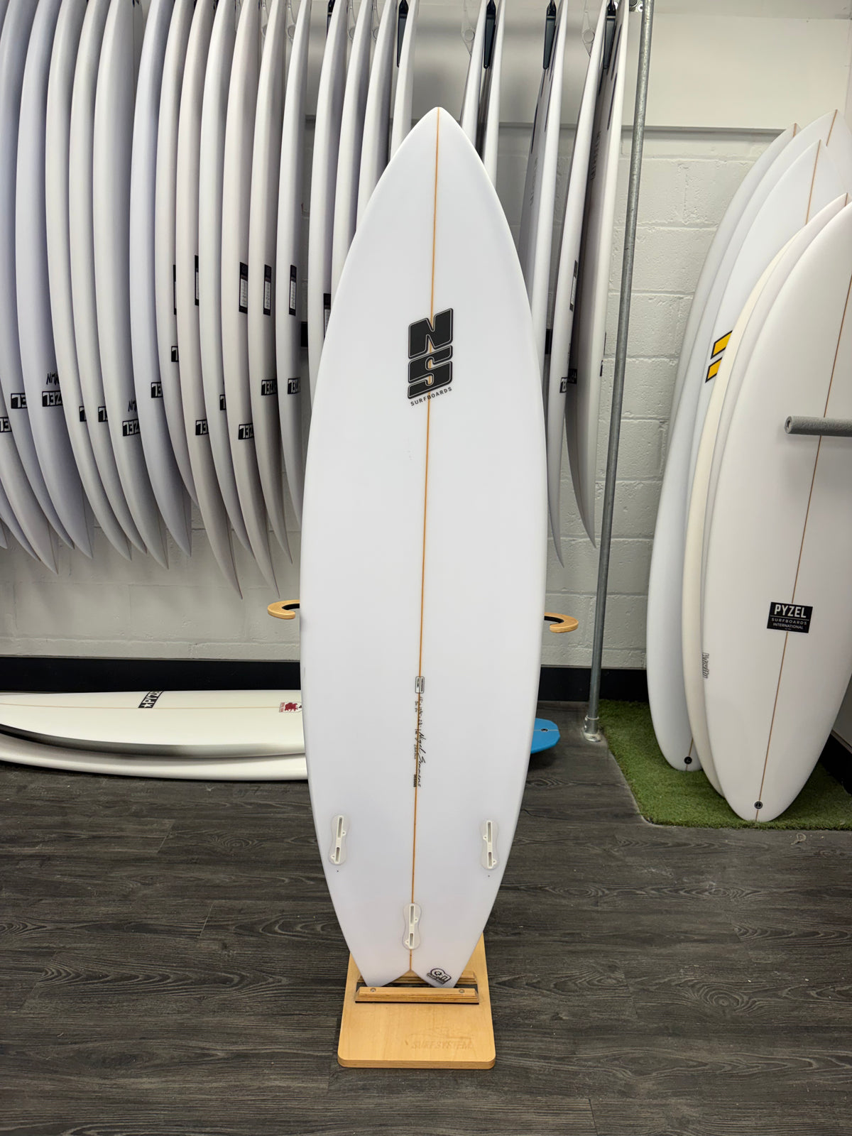 NS Surfboards Comet 2.0 Swallow Tail 6'2" FCS2