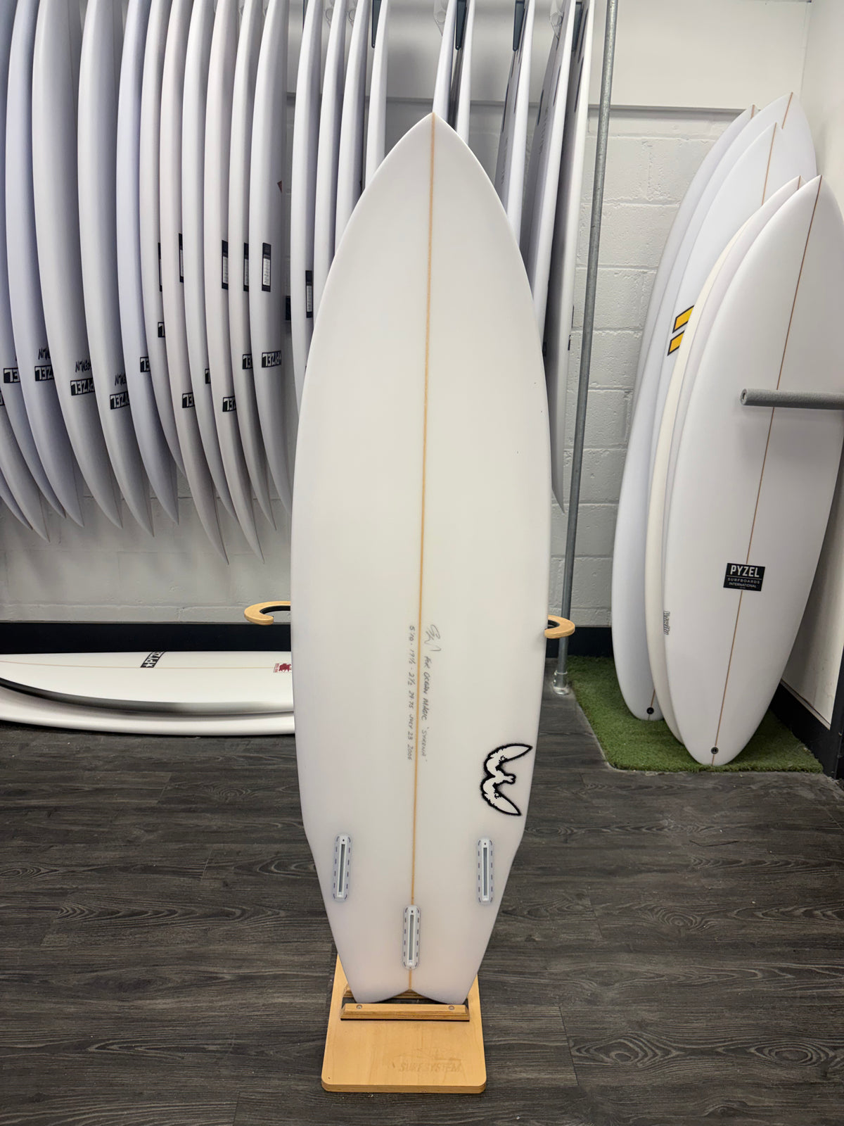 Webber Syrena 2+1 Swallow tail 5'8 FCS2