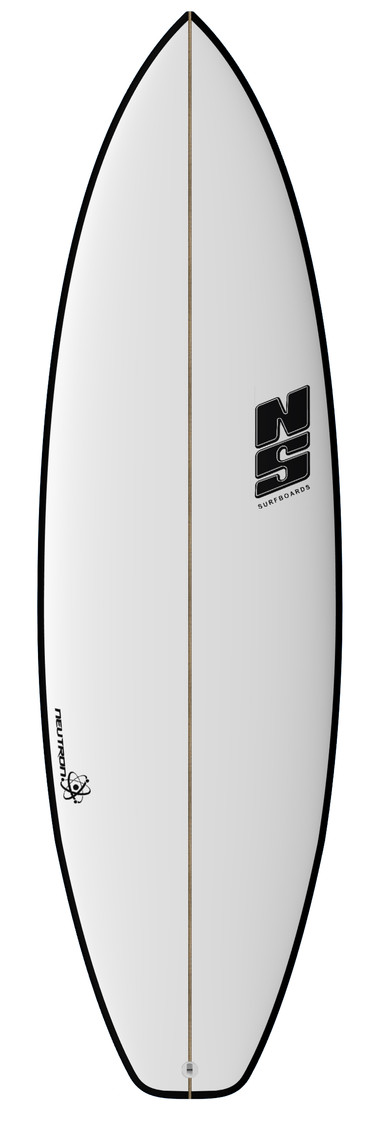 NS Surfboards Neutron 5'10"  PINK RAILS FCS2