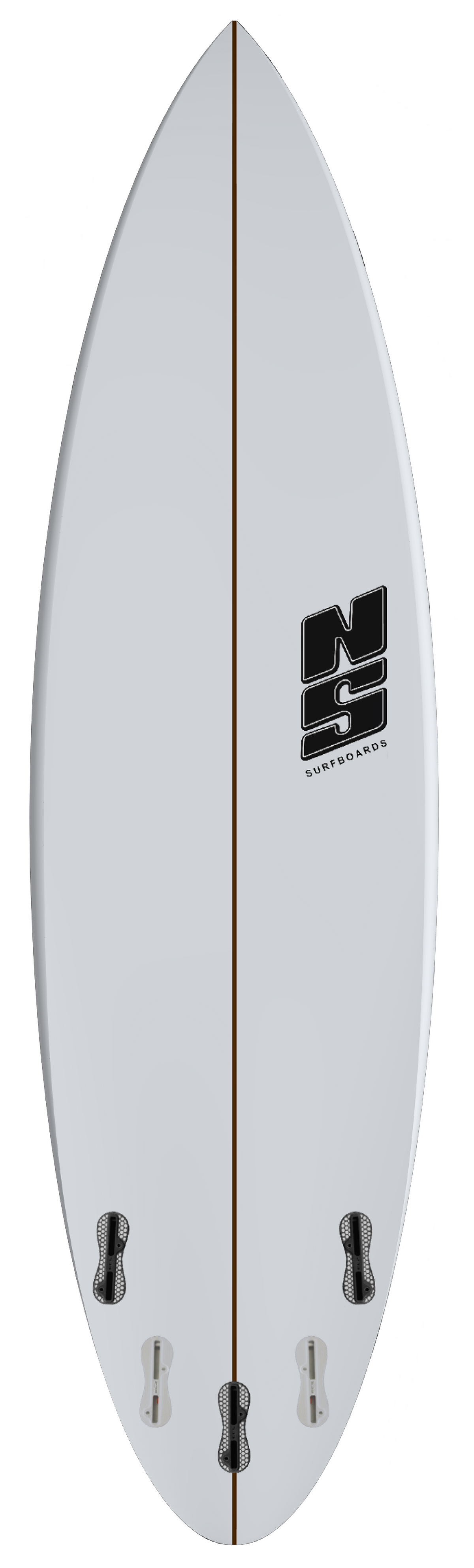 NS Surfboards Travel Board Round Tail 6'2" FCS2