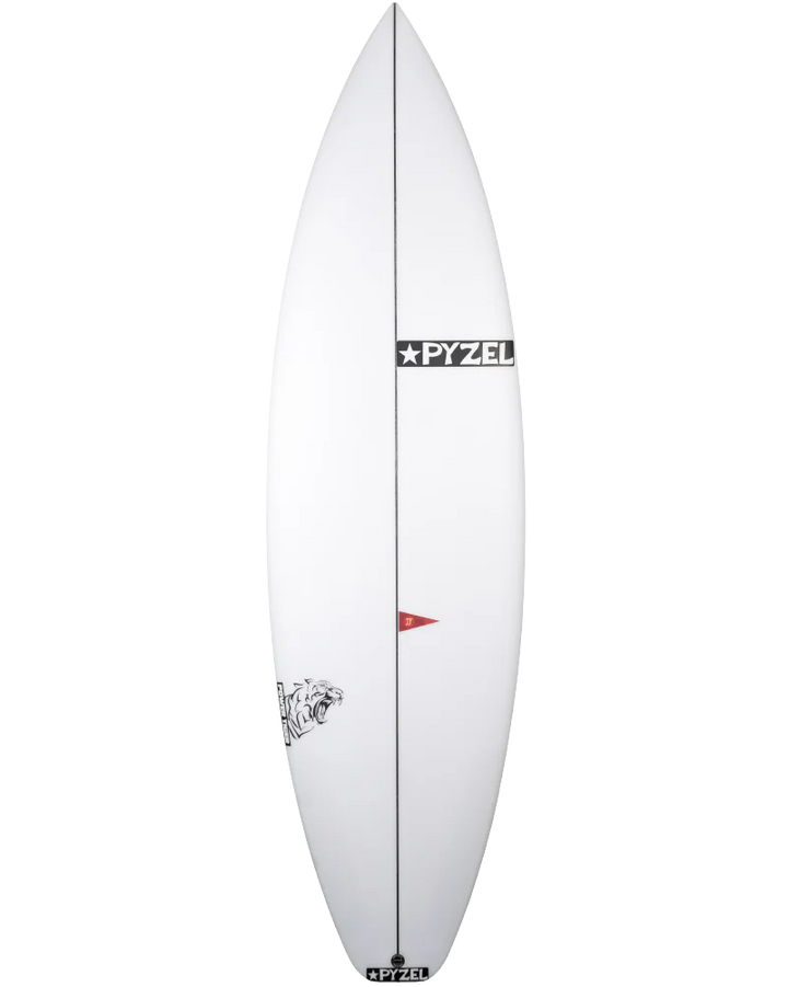 Pyzel Power Tiger Surfboard 6'2"  FUT - White