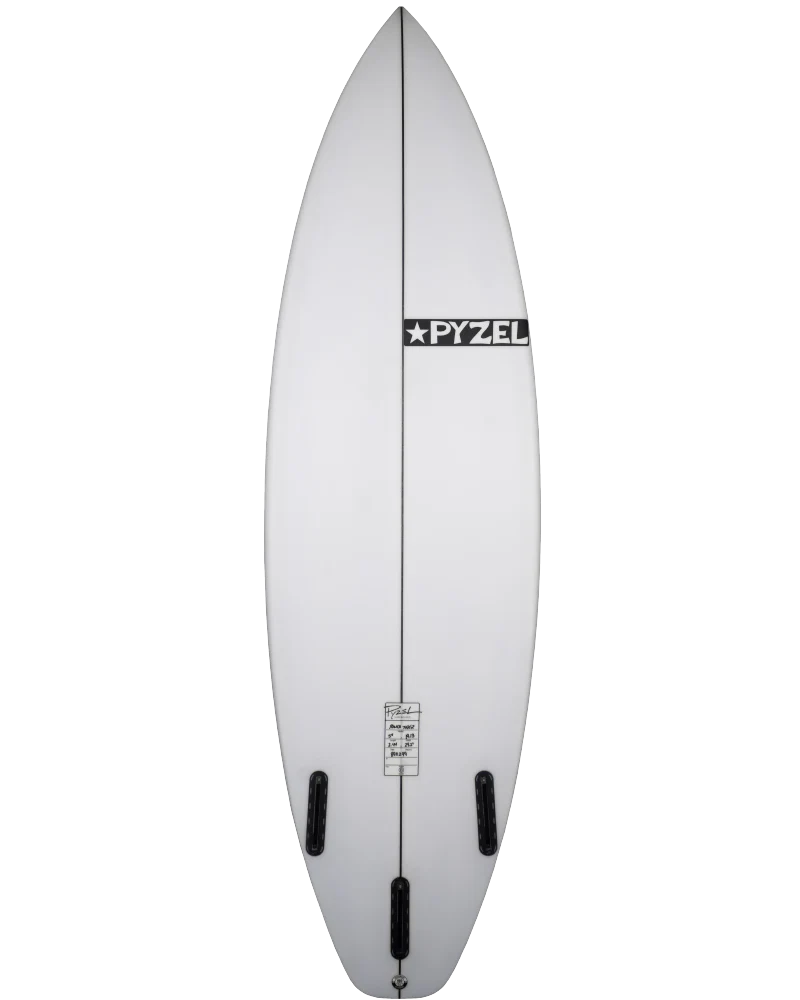 Pyzel Power Tiger Surfboard 6'0"  FUT - White