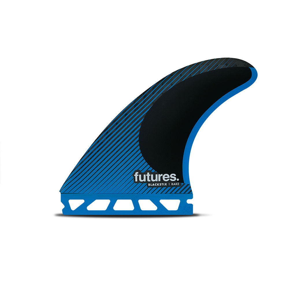 Futures R6 Blackstix Fins Thruster Set Medium