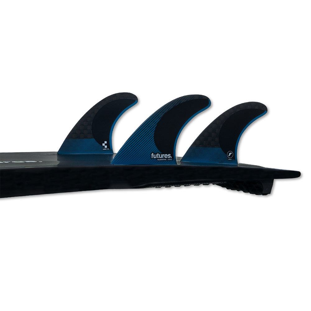 Futures R8 Blackstix Fins Thruster Set Large