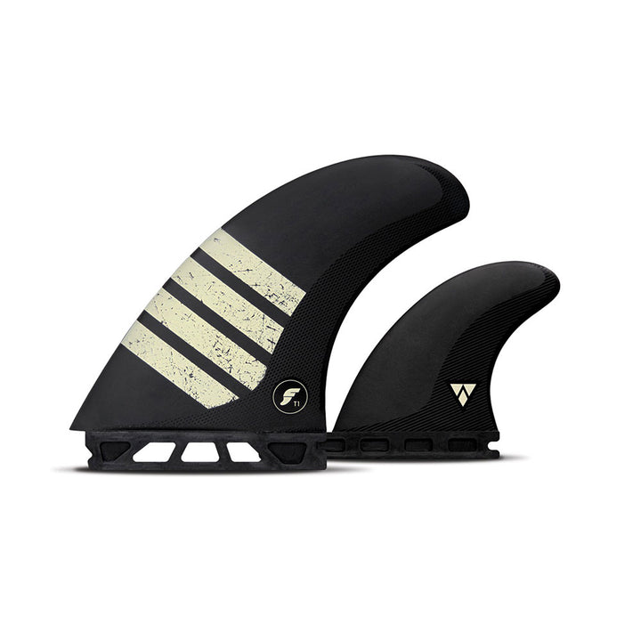 Futures T1 Twin Fin + Trailer Set