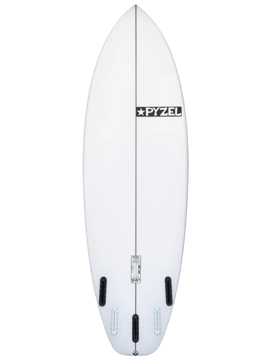 Pyzel White Tiger Surfboard 5'4"  FUT