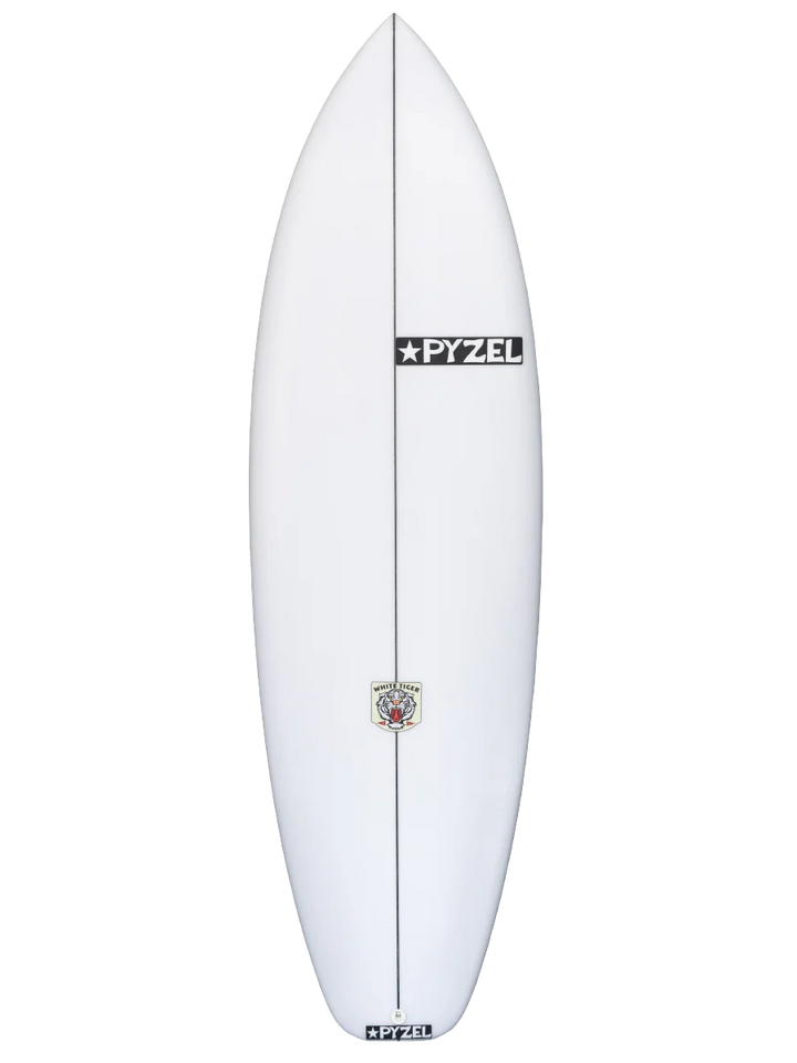 Pyzel White Tiger Surfboard 5'4"  FUT