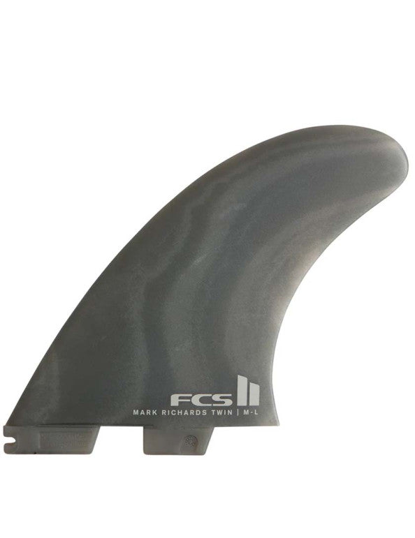 FCS II Mark Richards Twin + Stabiliser Neo Glass Fins