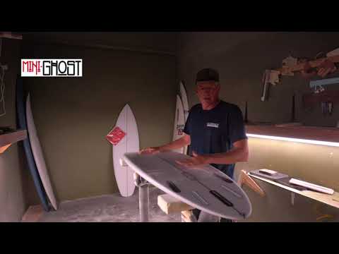 Pyzel Mini Ghost Surfboard 6'1"  FUT