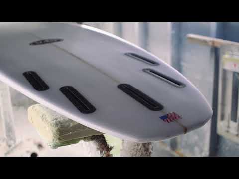 Stewart Surfboards 949 Surfboard  7'6"  FUTURES Shaped By Stewart