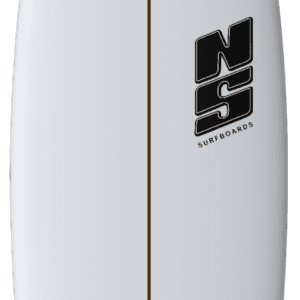 nigel semmens travel board surfboard in white